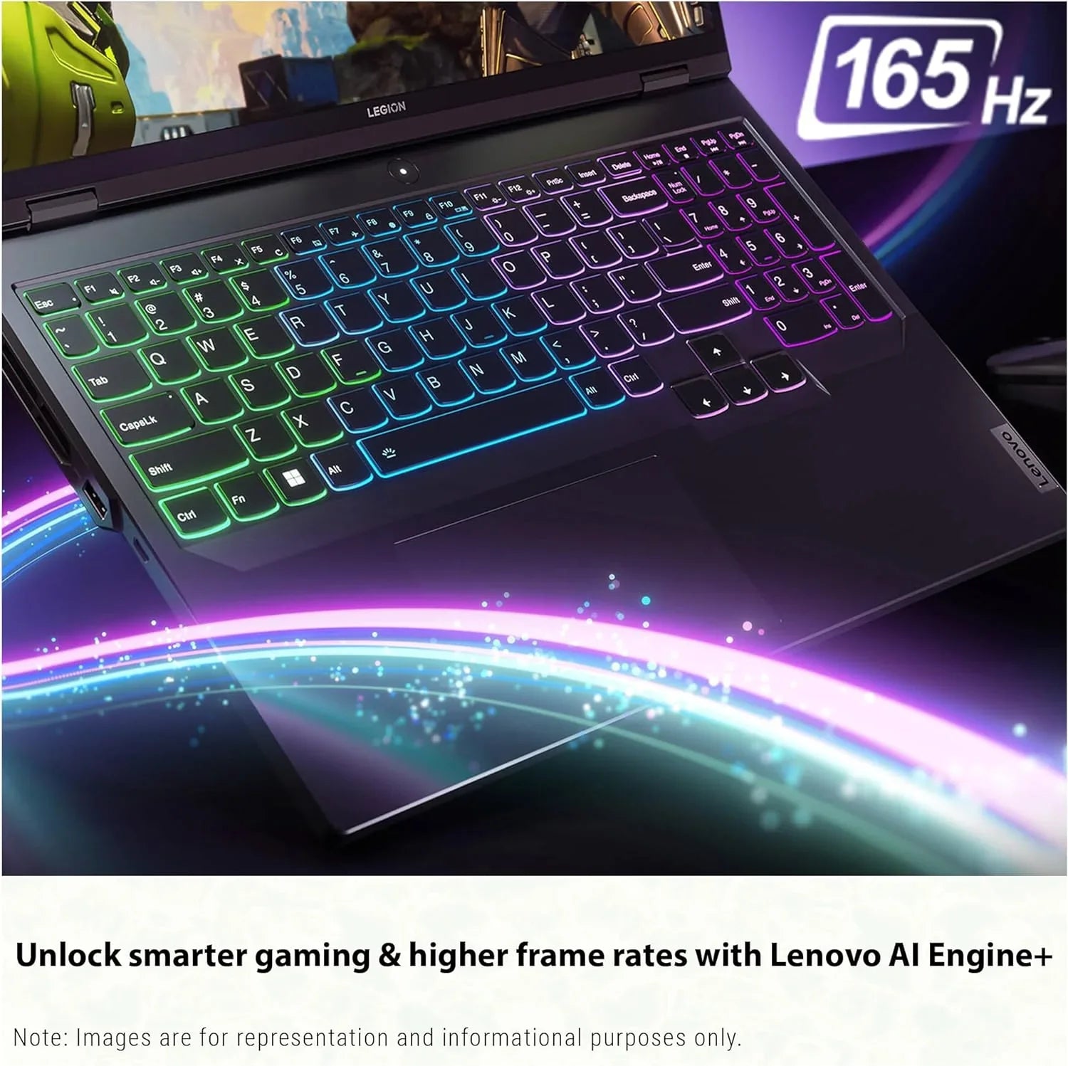 Legion Pro 5i Gaming Laptop, 13th Gen Intel Core i7-13700HX, 32 GB DDR5 Ram, 2 TB PCIe SSD, 16" WQXGA(2560x1600), Nvidia Geforce RTX 4060, Windows 11 Home