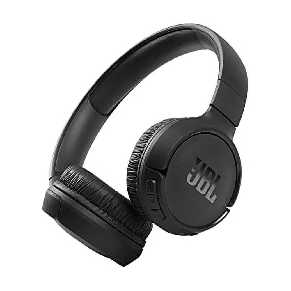 Restored JBL Tune 510BT Wireless On-Ear Headphones with Purebass Sound - Black (Refurbished)