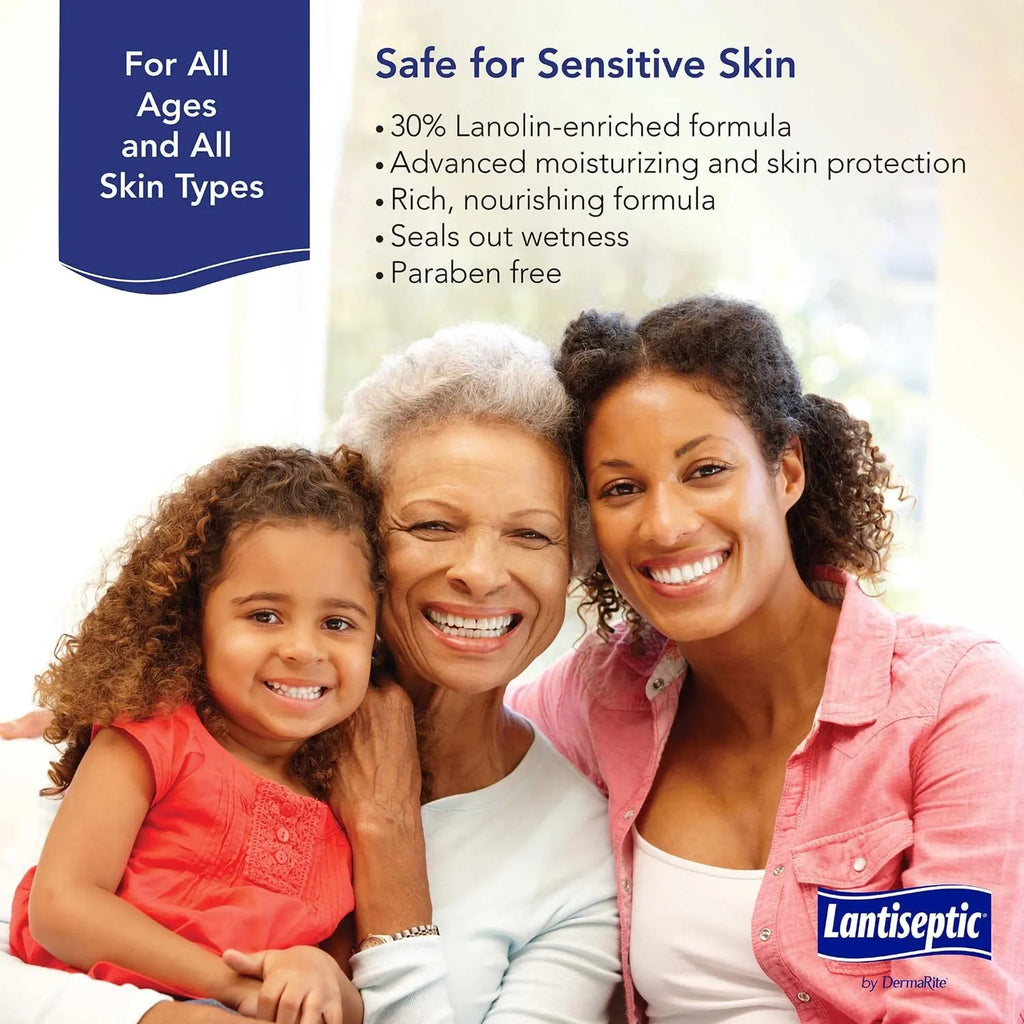 Lantiseptic Lanolin Scent Skin Protectant Cream 14 oz. Jar LS0710 1 Ct