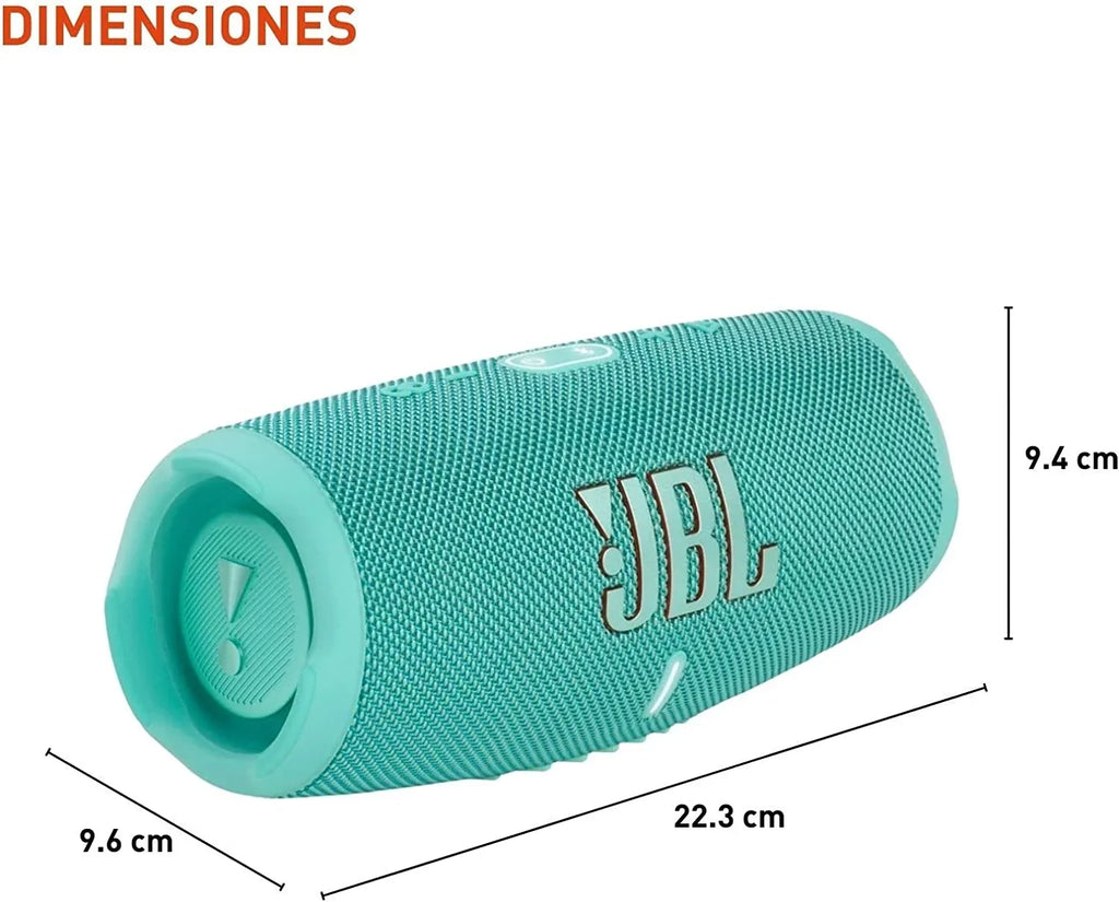 Open Box JBL Charge 5 Teal Bluetooth Speaker