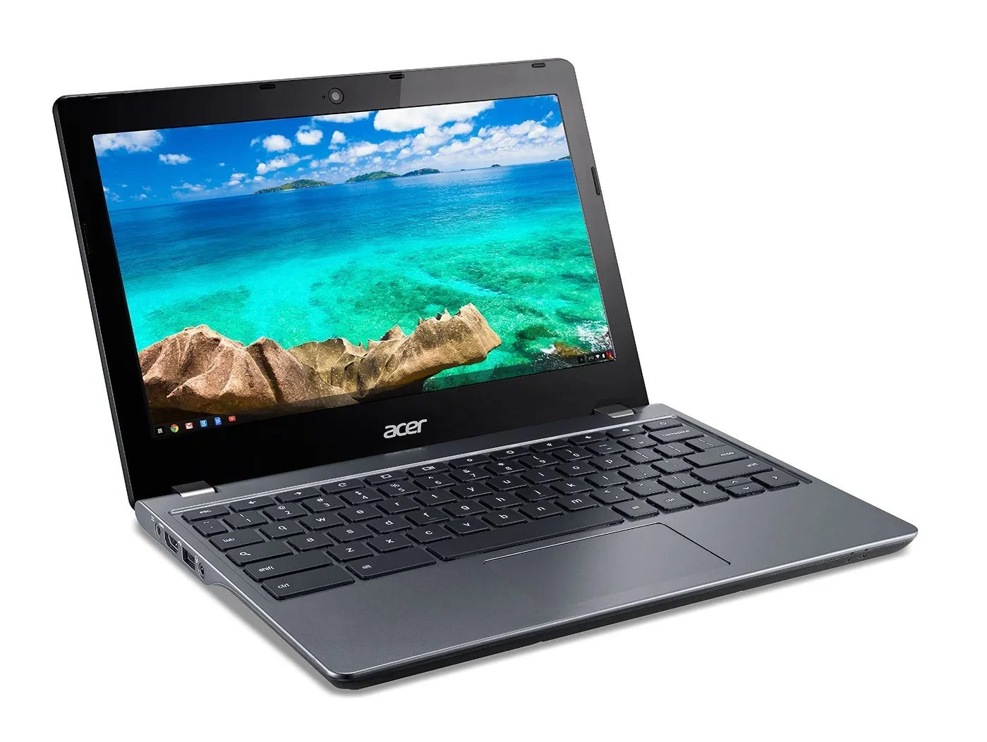 Restored Chromebook C740-C3P1 Tablet Computer, 1.50 GHz Intel Celeron, 2GB DDR3 RAM, 16GB SSD Hard Drive, Chrome, 11" Screen (Refurbished)