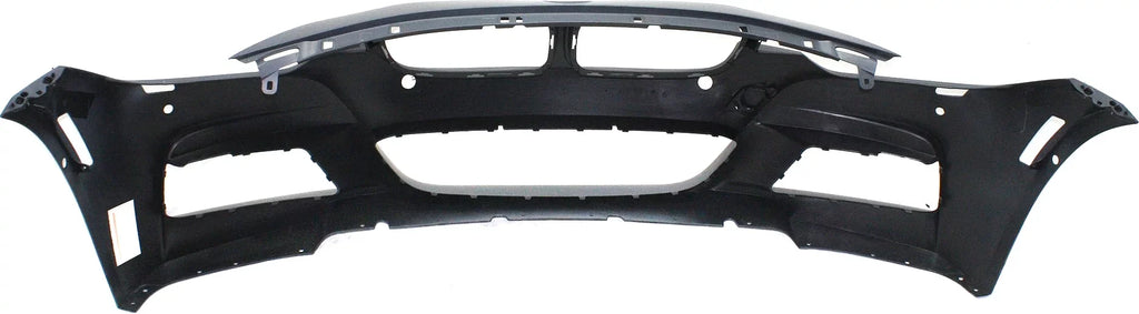 Front BUMPER COVER Compatible For BMW 3-SERIES 2013-2018 Primed with M Sport Line with HL with PDC Sensor Holes/Cam Sedan/Wagon